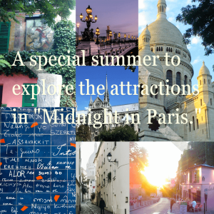 Traveling to Paris like in a movie