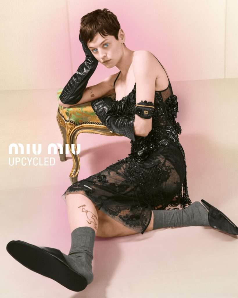 Miu Miu's upcycled