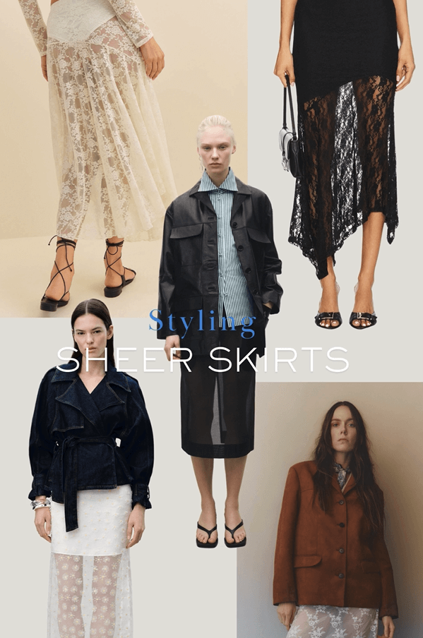 Sheer Skirts