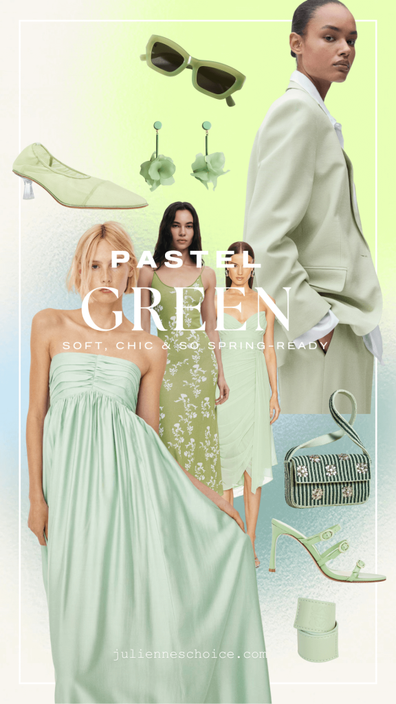pastel green
