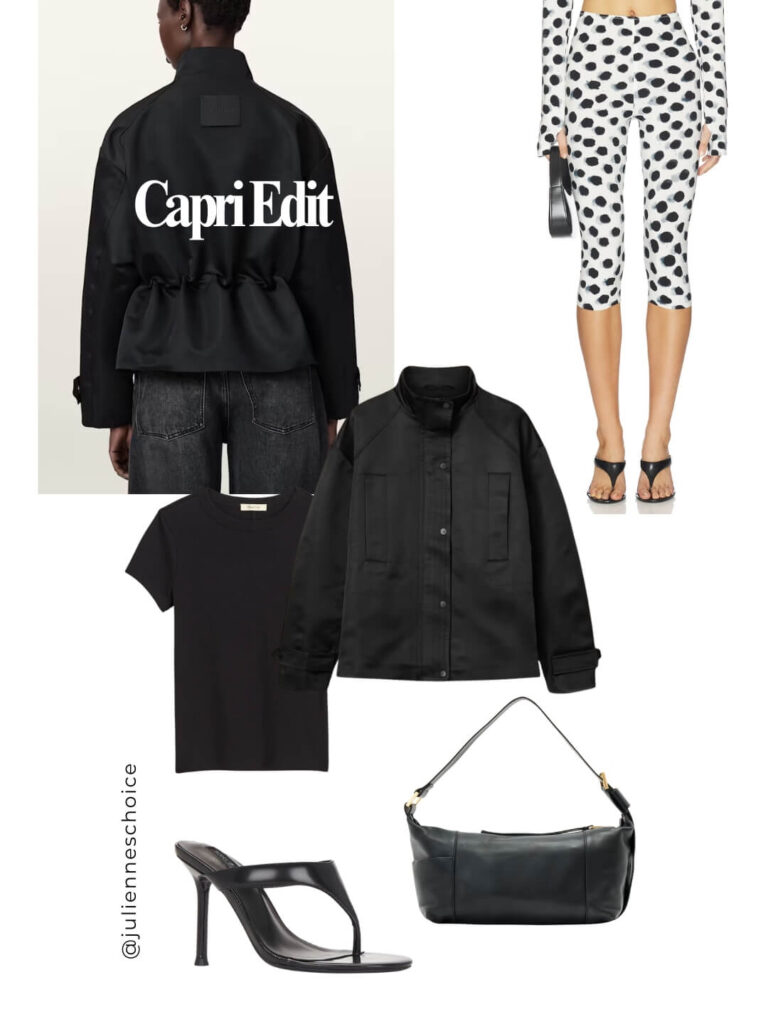 how to style capri pants