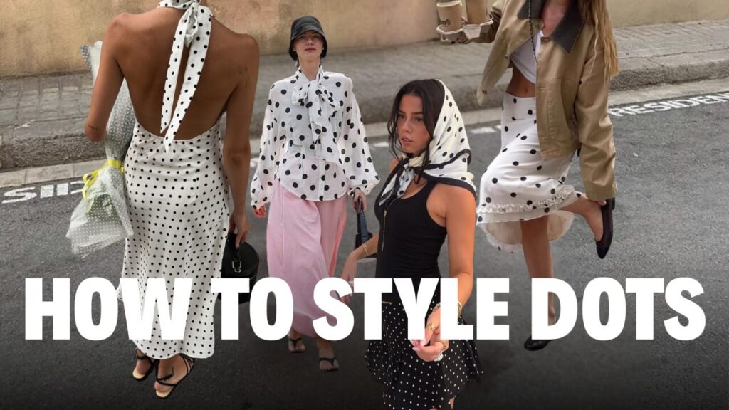 How To Style Polka Dots