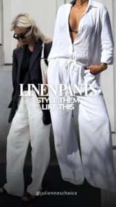 Linen pants