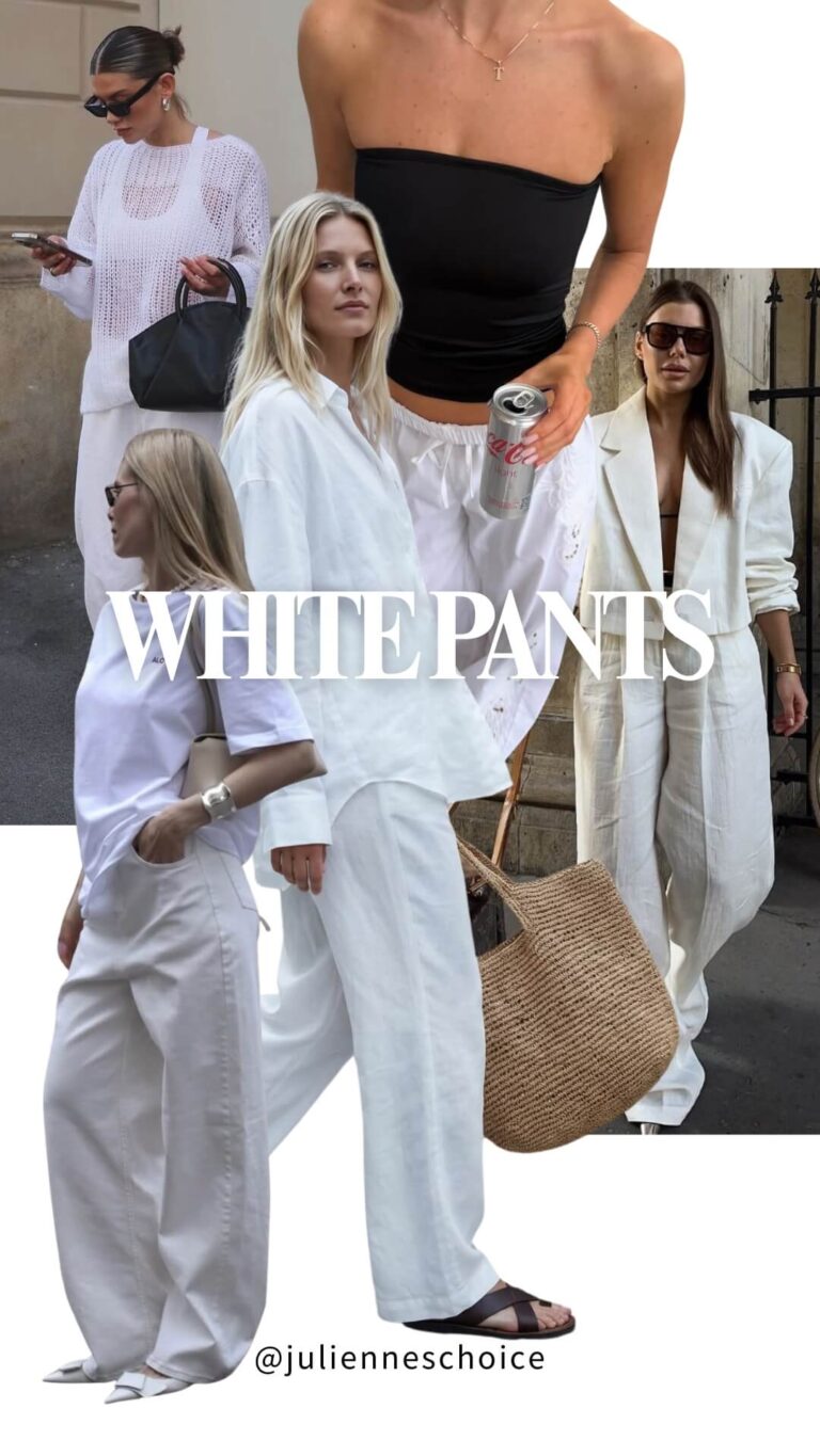 White Summer Pants