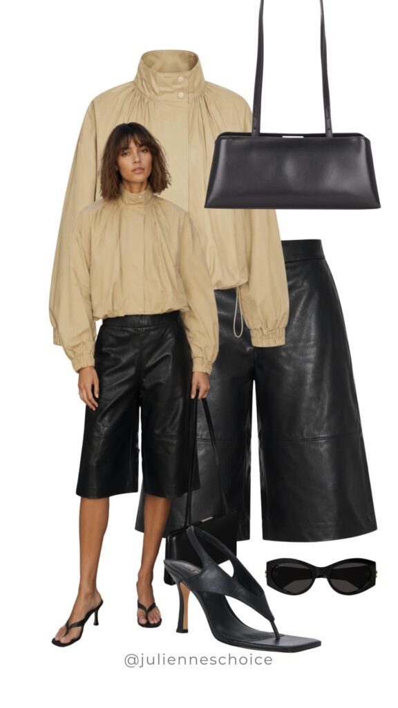 Funnel-neck jacket 