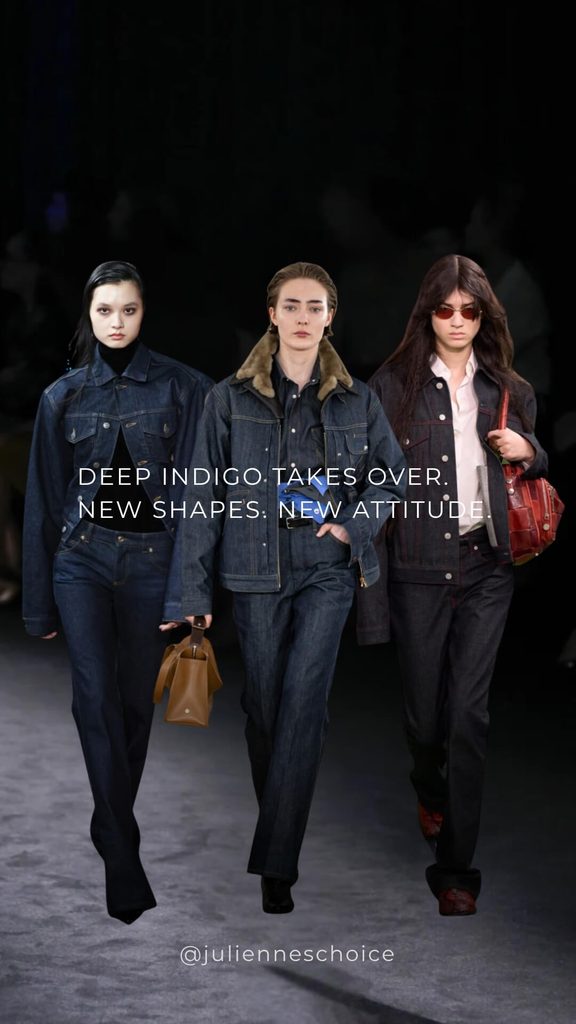 dark blue denim